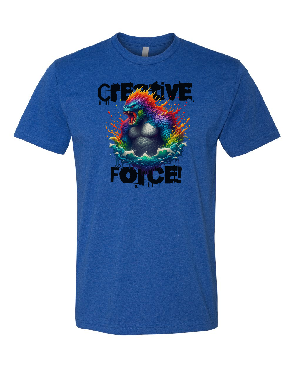 Creative Force Men's T-Shirt Royal (NL6210)