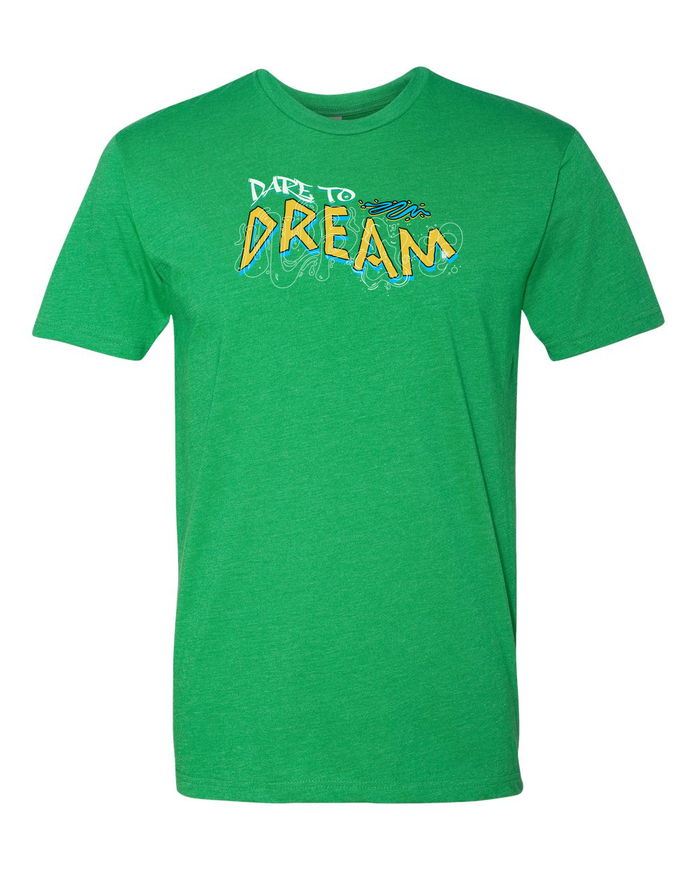 Dare To Dream Men's T-Shirt Kelly Green (NL6210)