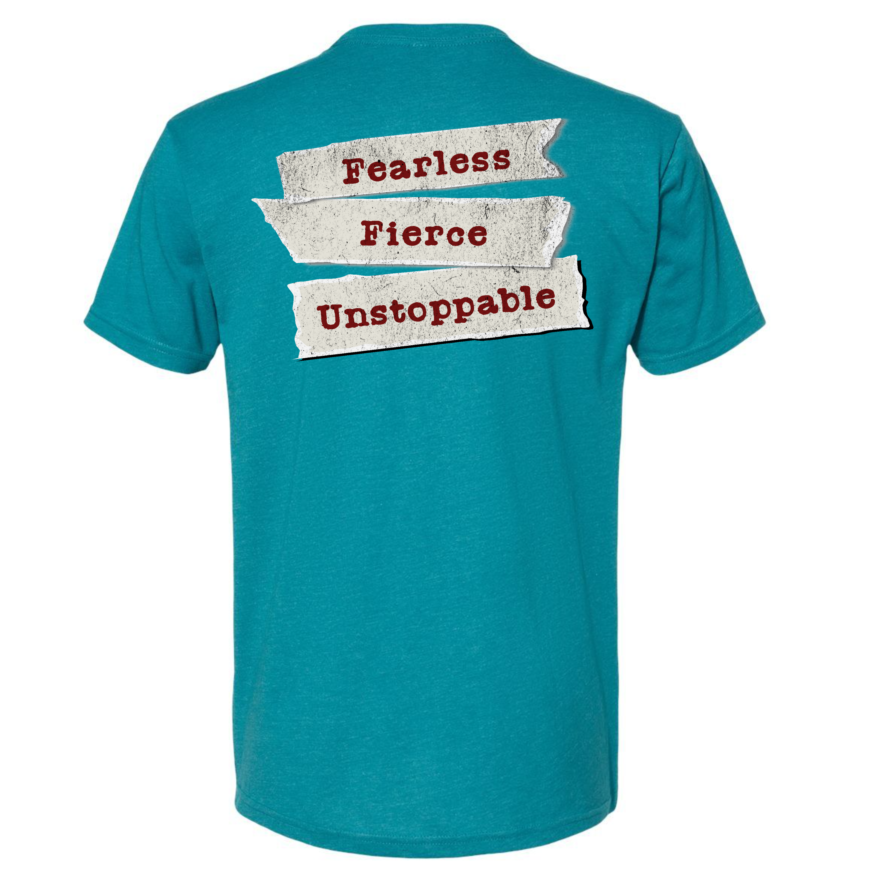 Fearless - Revelations - NL6210 Teal - Fierce T-shirt