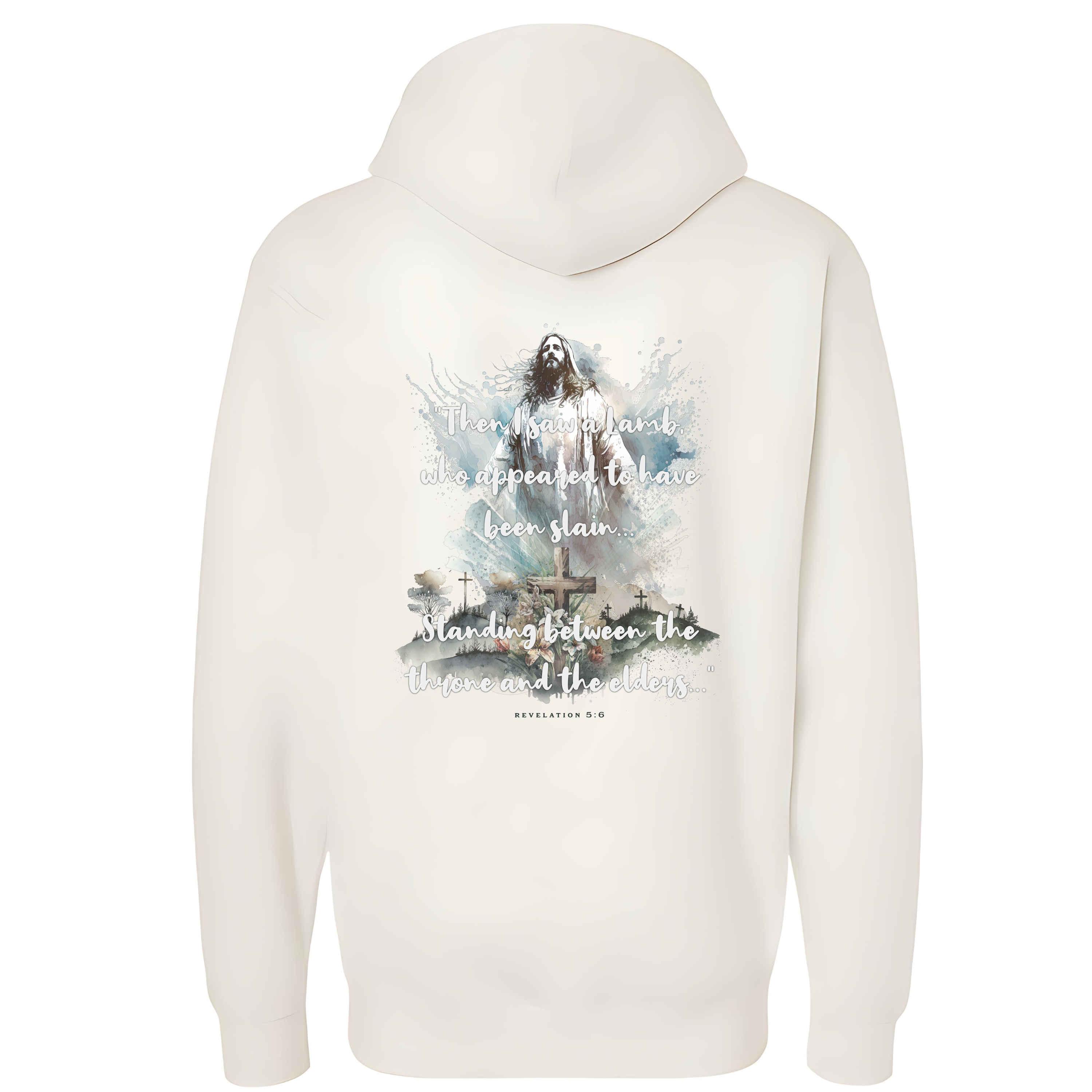 Fearless - Revelation - He Is ALIVE IND330BLV Bone Hoodie