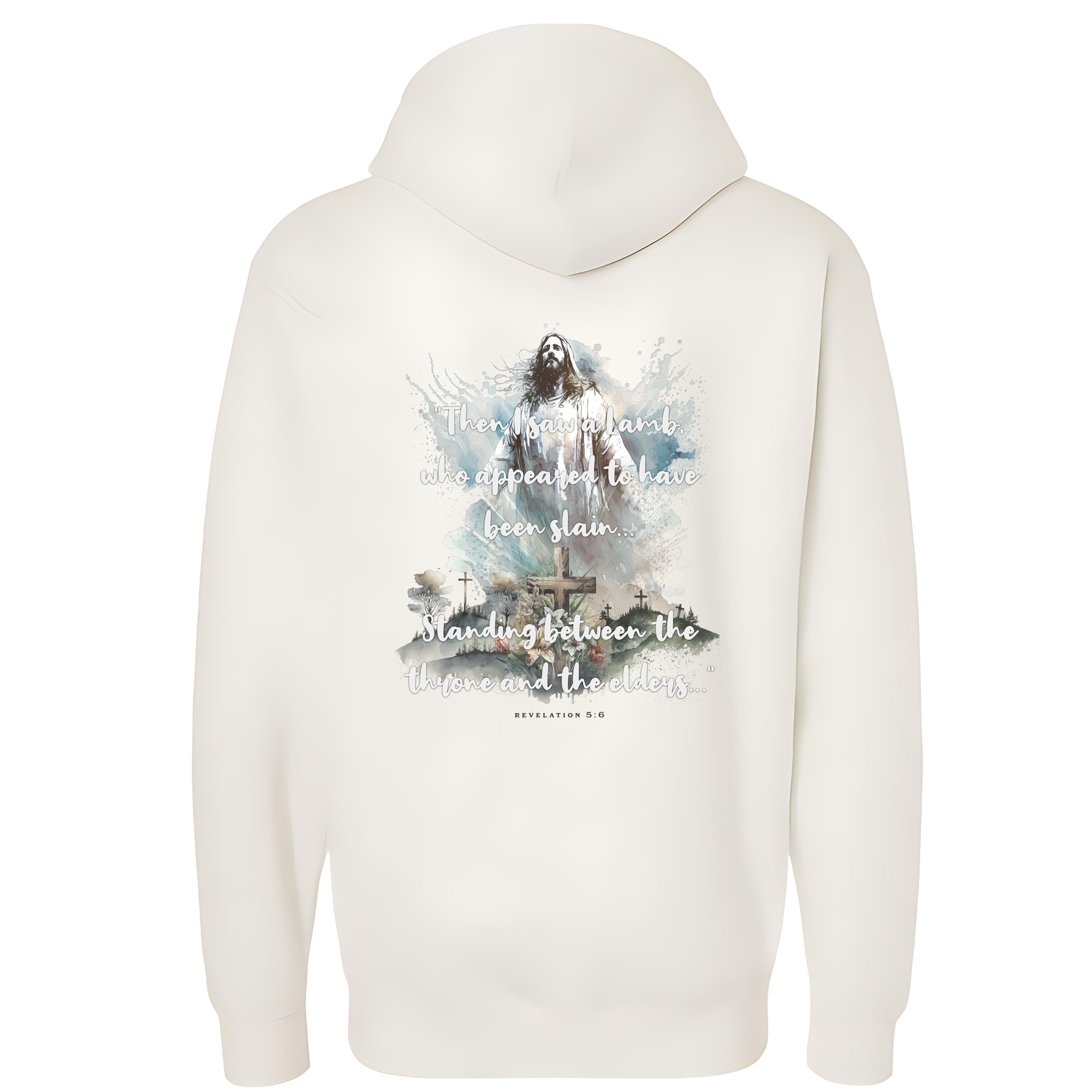 Fearless - Revelation - He Is ALIVE IND330BLV Bone Hoodie - Shirtify