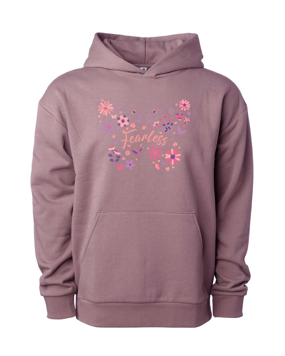 Fearless Butterfly Hoodie Orchid (IND280SLF)