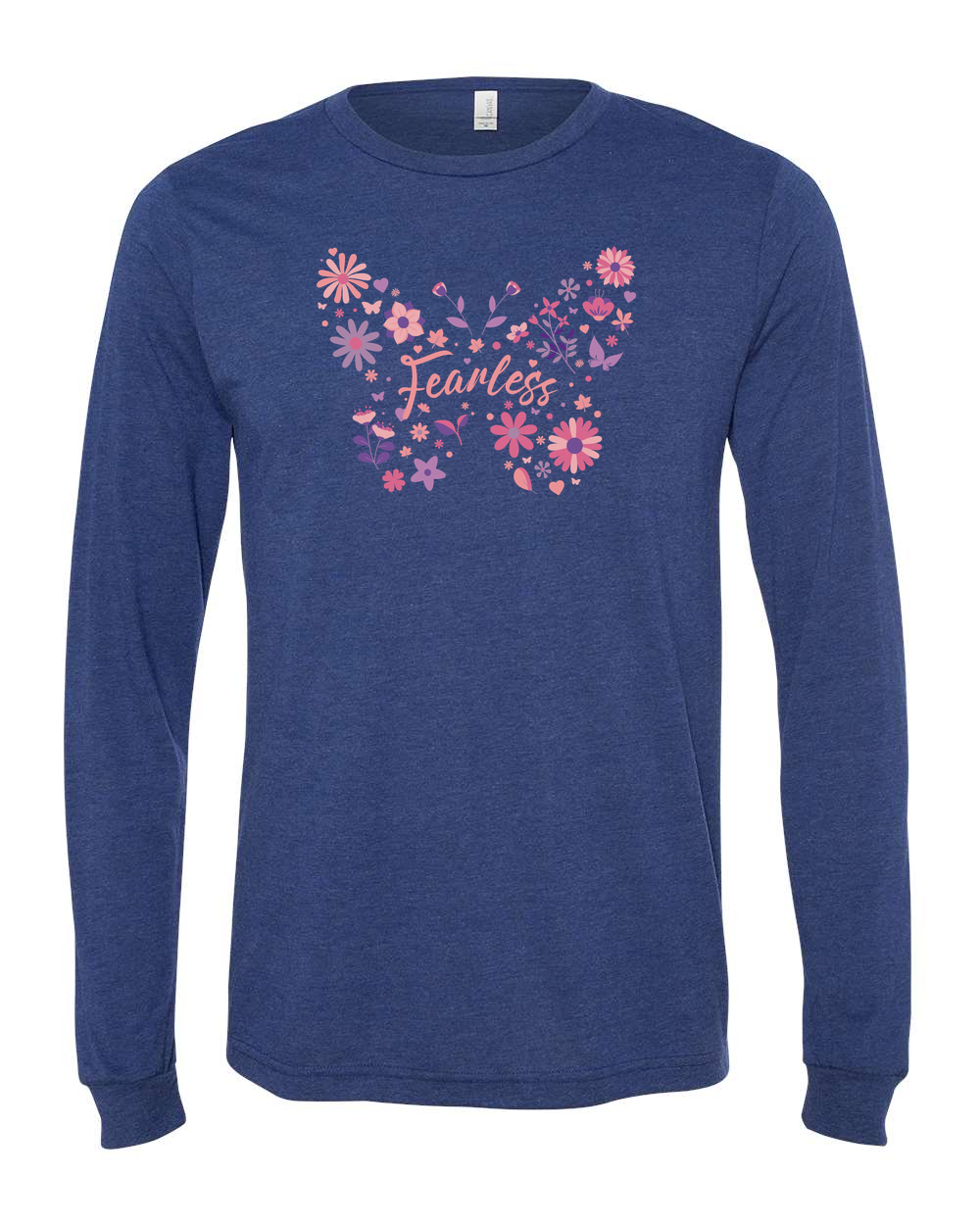 Fearless Butterfly Long Sleeve T-Shirt - Shirtify