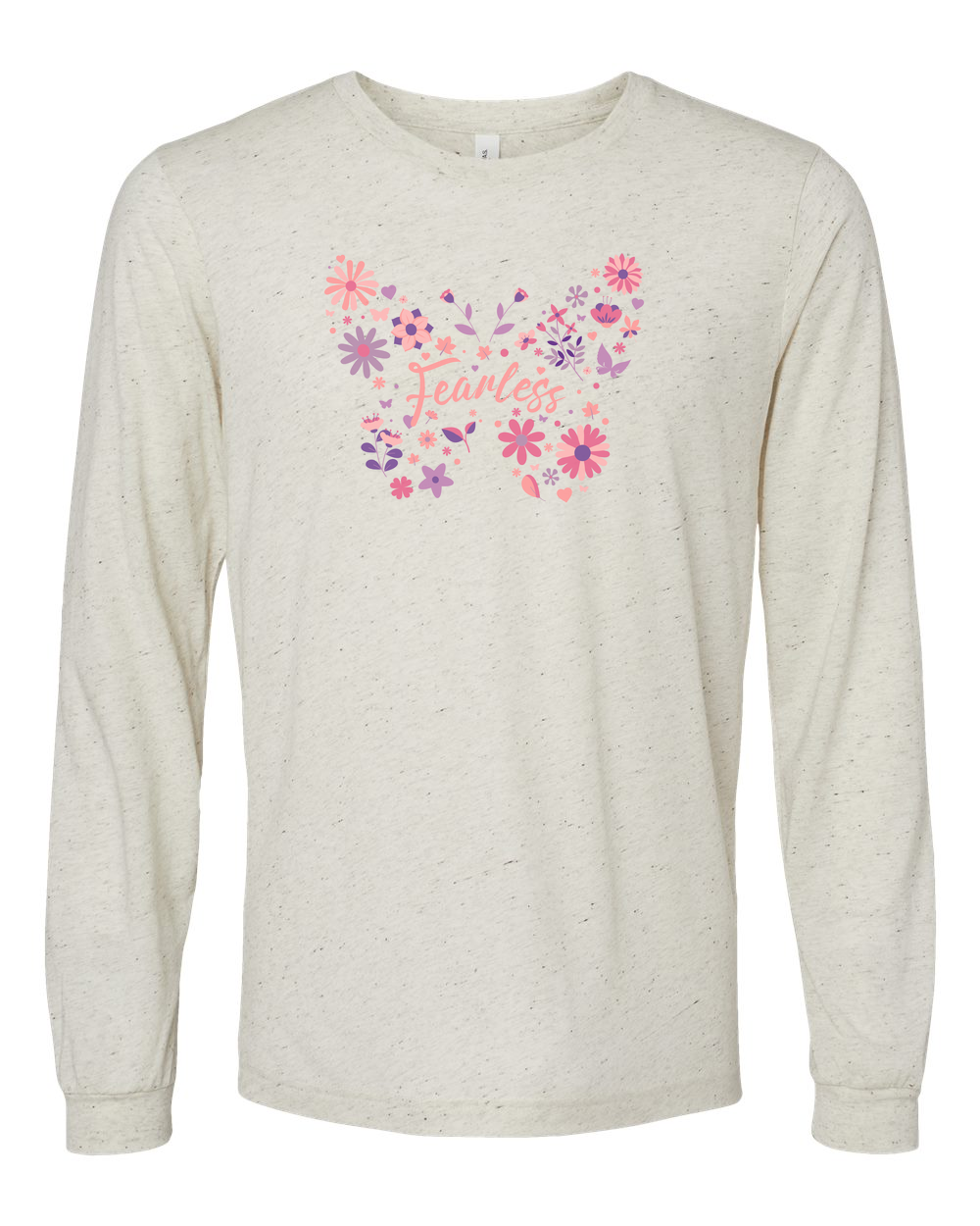 Fearless Butterfly Long Sleeve T-Shirt - Shirtify