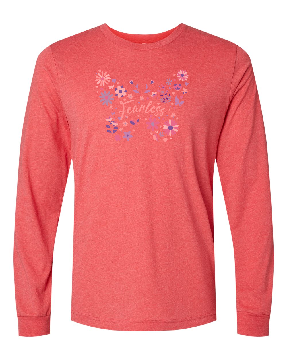 Fearless Butterfly Long Sleeve T-Shirt - Shirtify