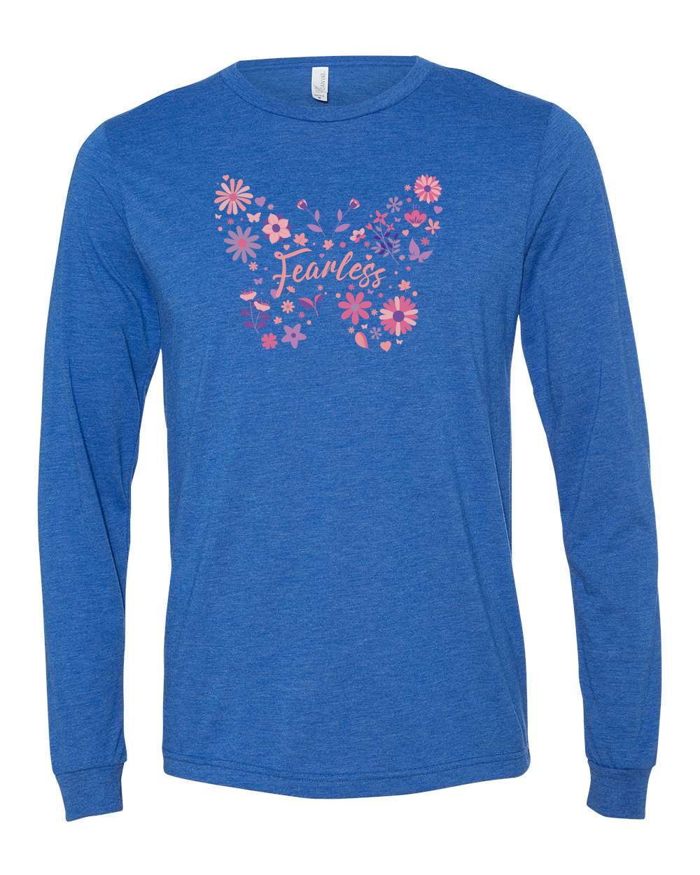 Fearless Butterfly Long Sleeve T-Shirt - Shirtify