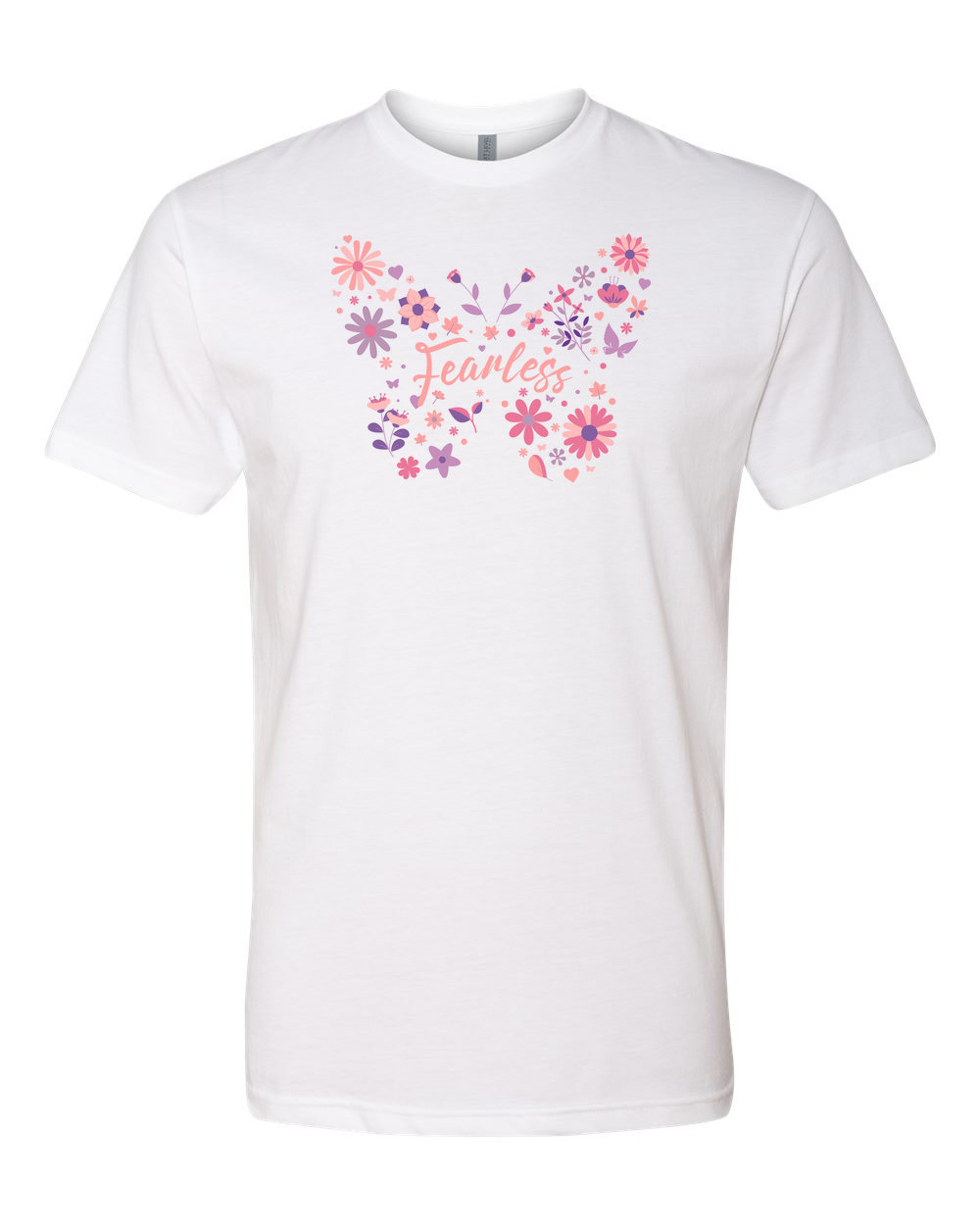 Fearless Butterfly T-Shirt White (NL6210F)