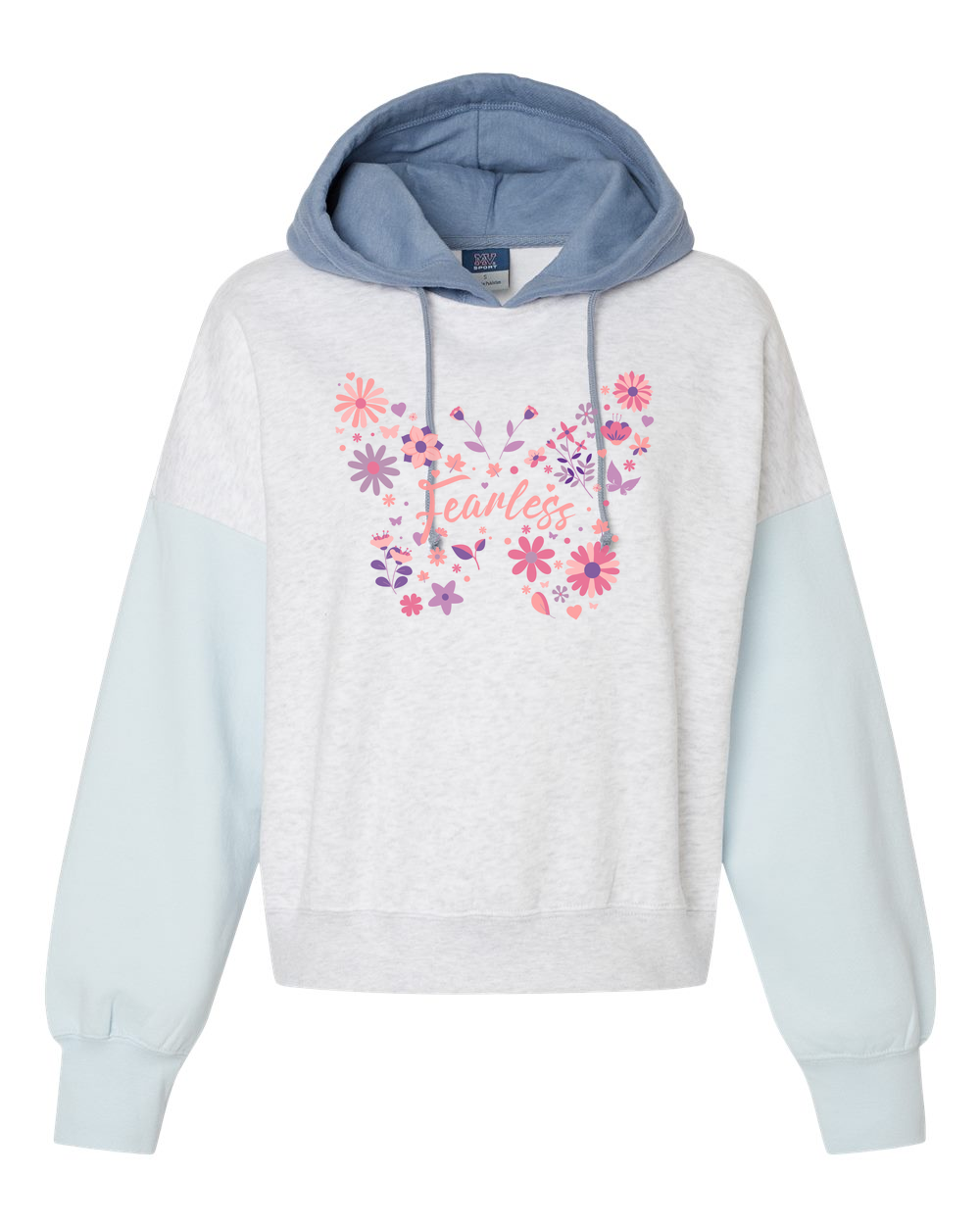 Fearless Butterfly Women's Cropped or Lightweight Hoodie - Shirtify