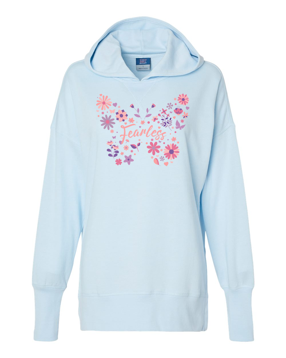 Fearless Butterfly Women's Cropped or Lightweight Hoodie - Shirtify