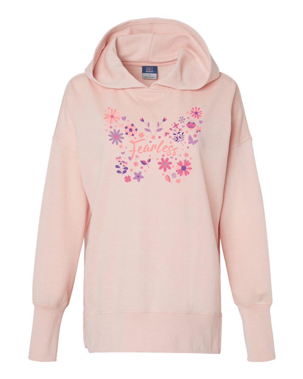 Fearless Butterfly Women's Cropped or Lightweight Hoodie - Shirtify