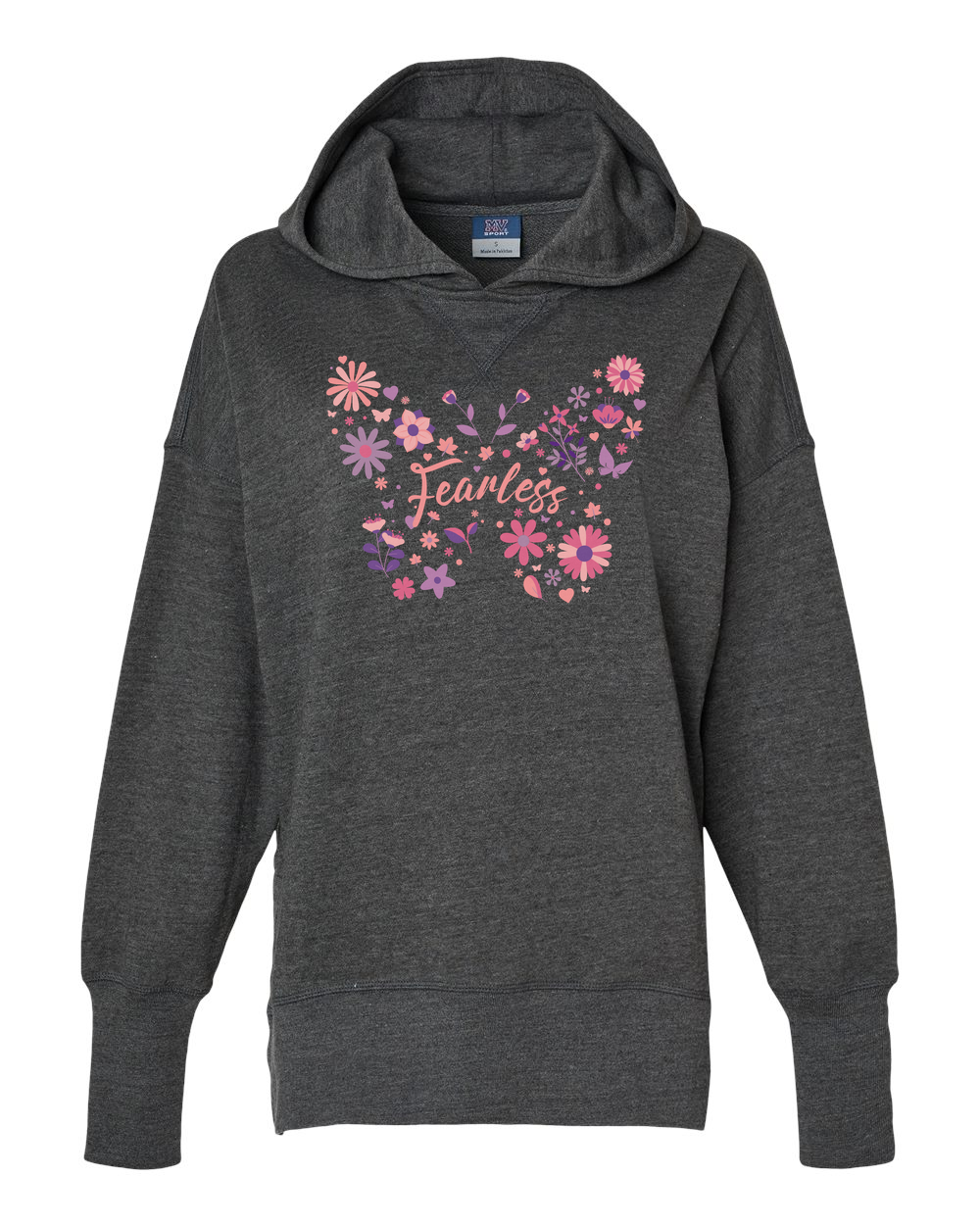 Fearless Butterfly Women's Cropped or Lightweight Hoodie - Shirtify
