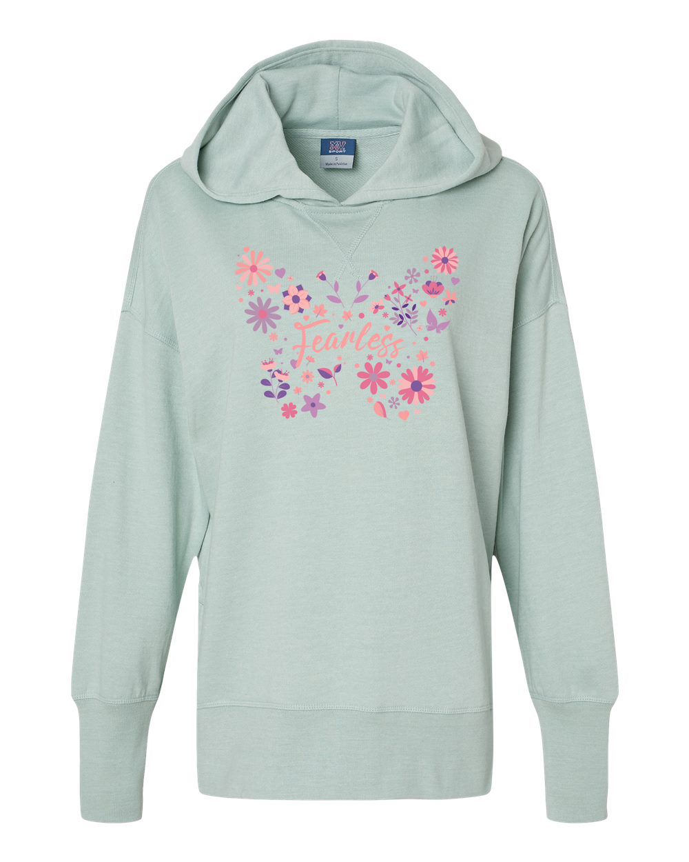 Fearless Butterfly Women's Cropped or Lightweight Hoodie - Shirtify