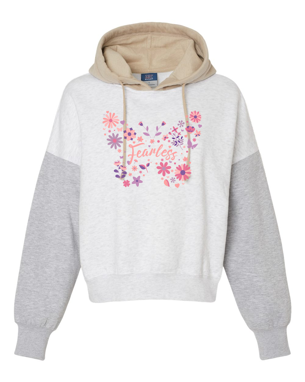 Fearless Butterfly Women's Cropped or Lightweight Hoodie - Shirtify