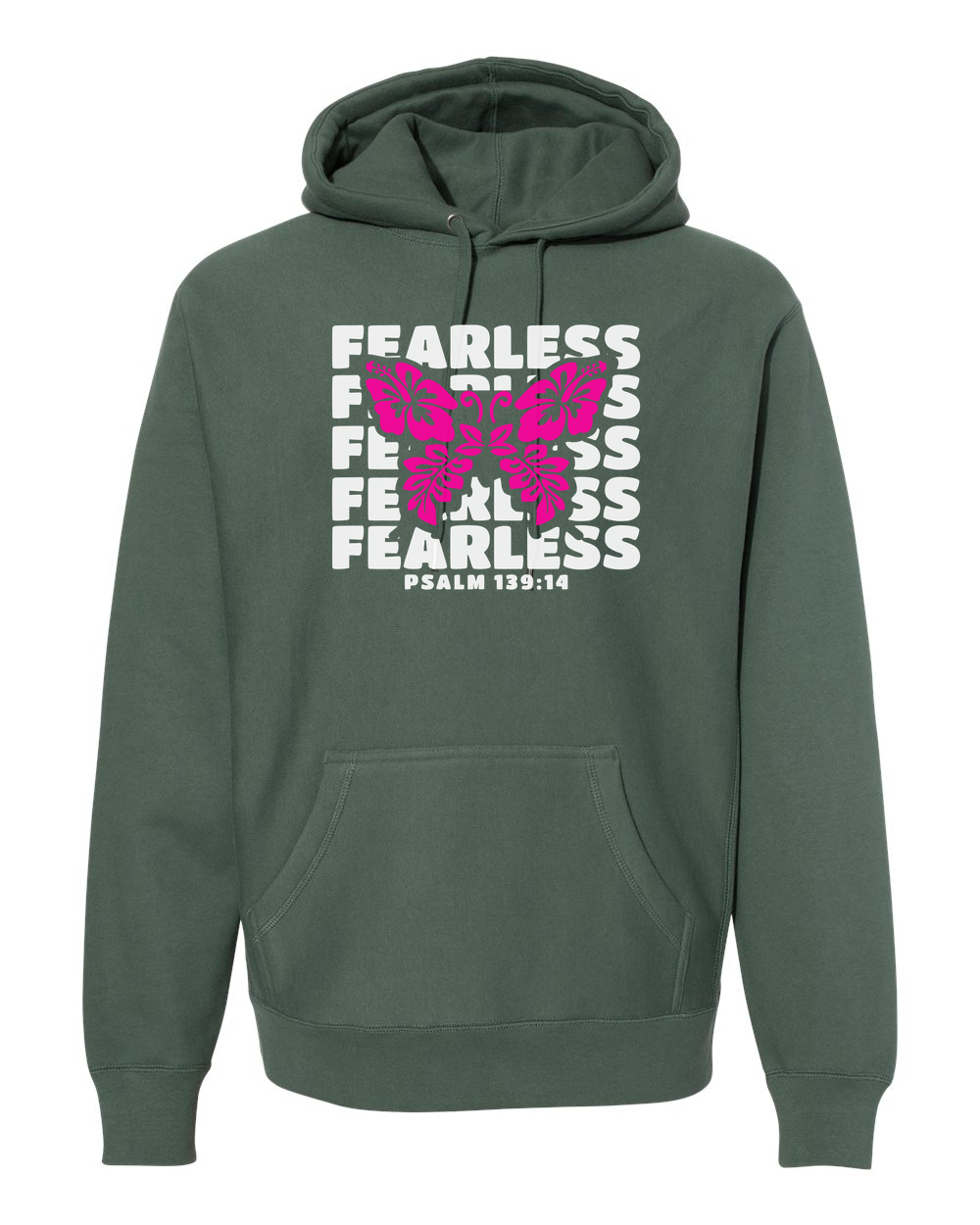 Fearless Butterfly (Psalm 139:14) Hoodie - Shirtify