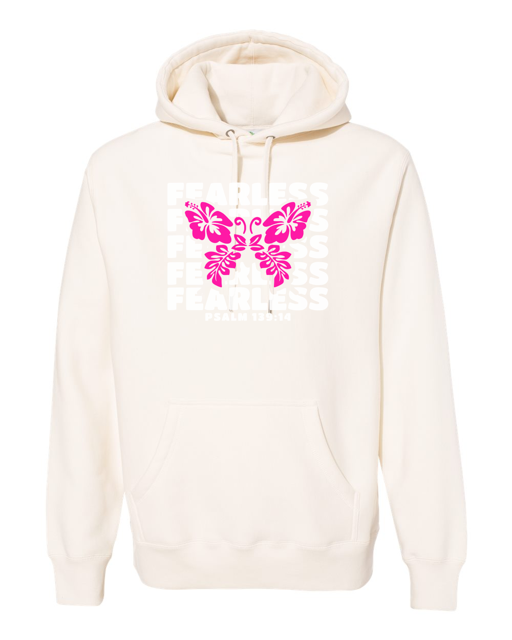 Fearless Butterfly (Psalm 139:14) Hoodie - Shirtify