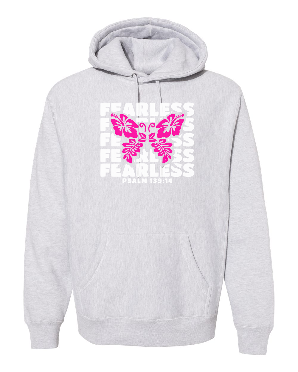 Fearless Butterfly (Psalm 139:14) Hoodie - Shirtify