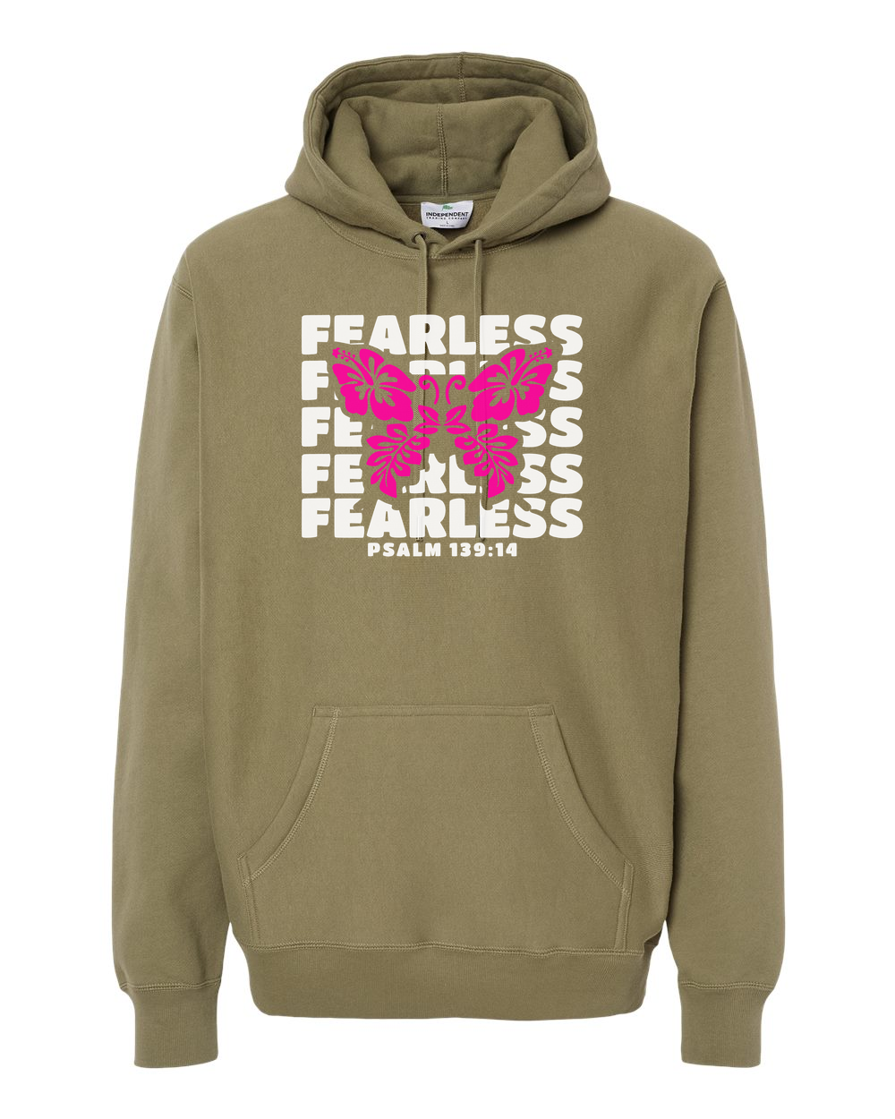 Fearless Butterfly (Psalm 139:14) Hoodie - Shirtify