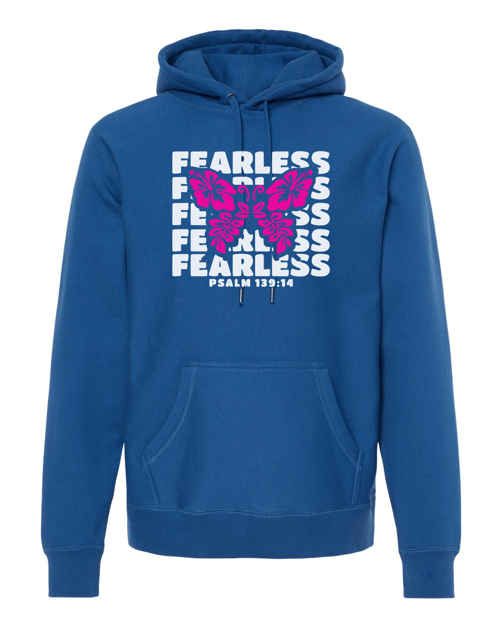 Fearless Butterfly (Psalm 139:14) Hoodie - Shirtify