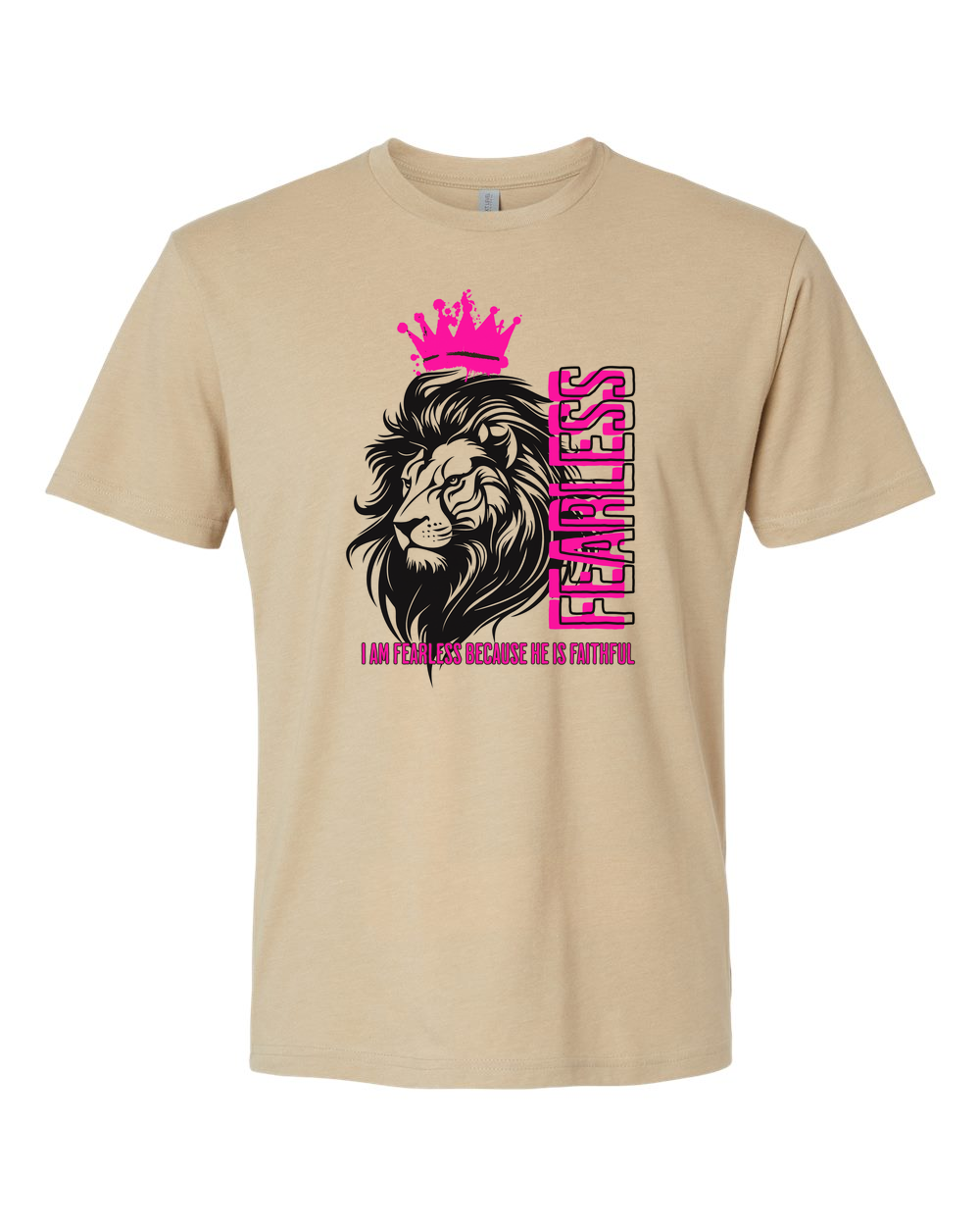 Fearless Crowned Lion T-Shirt - Shirtify