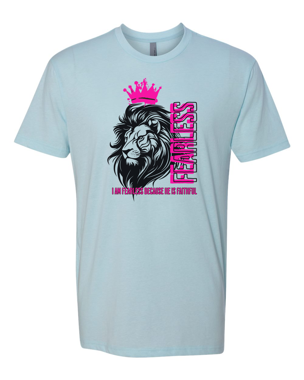 Fearless Crowned Lion T-Shirt - Shirtify