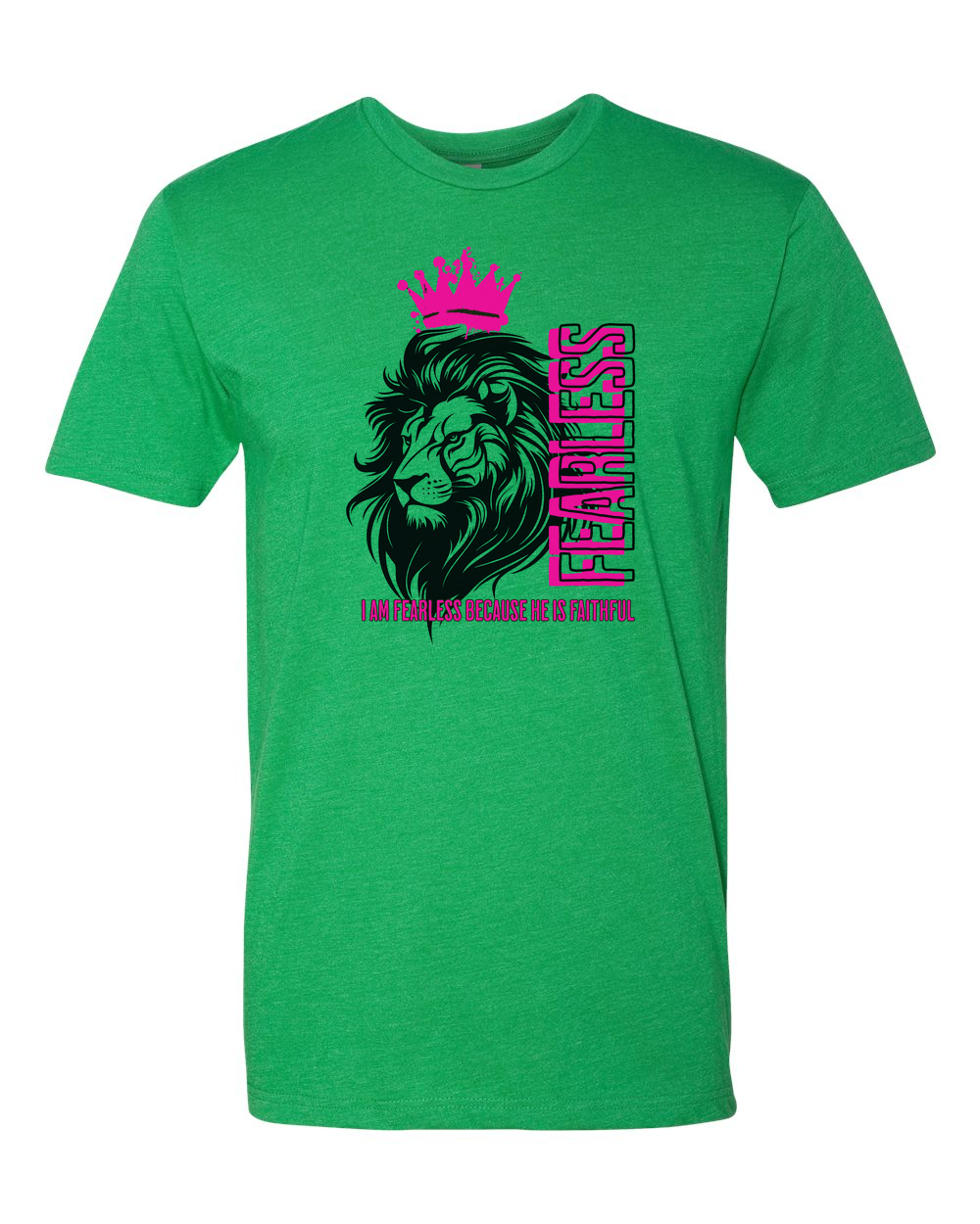 Fearless Crowned Lion T-Shirt - Shirtify