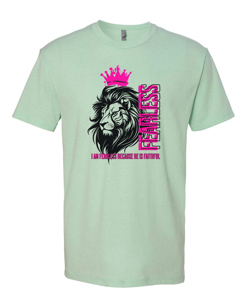 Fearless Crowned Lion T-Shirt - Shirtify