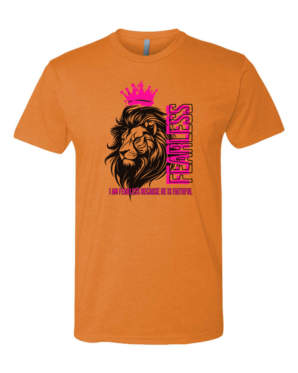 Fearless Crowned Lion T-Shirt - Shirtify