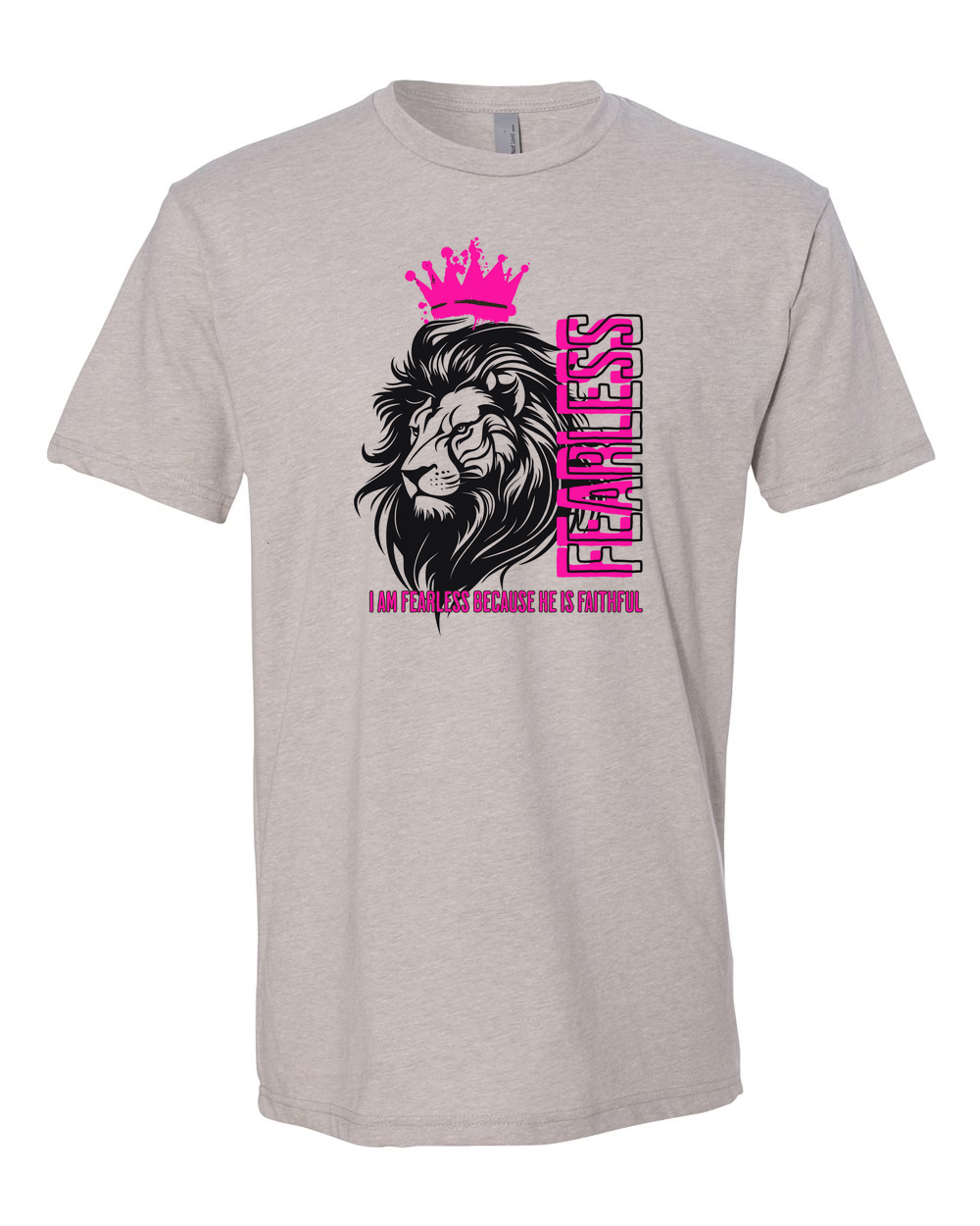 Fearless Crowned Lion T-Shirt - Shirtify
