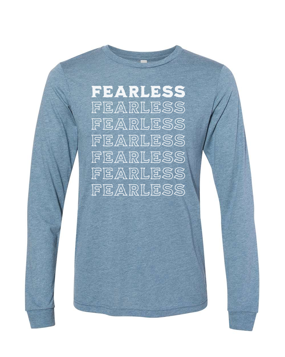 Fearless Fade Long Sleeve T-Shirt - Shirtify