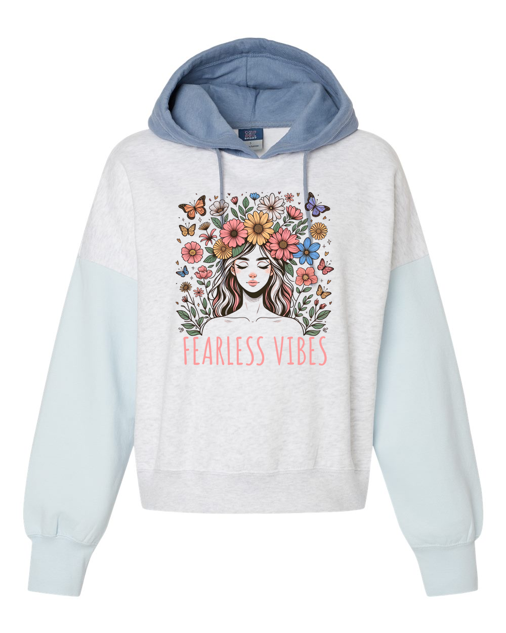 Fearless Vibes Women's Cropped or Lightweight Hoodie - Shirtify
