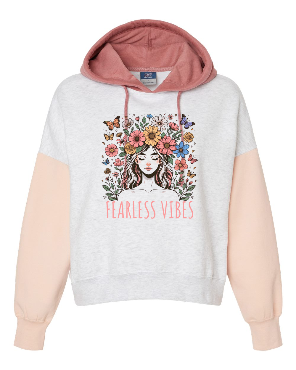 Fearless Vibes Women's Cropped or Lightweight Hoodie - Shirtify