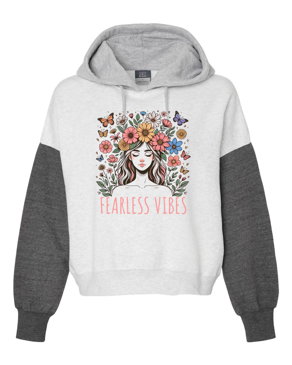 Fearless Vibes Women's Cropped or Lightweight Hoodie - Shirtify