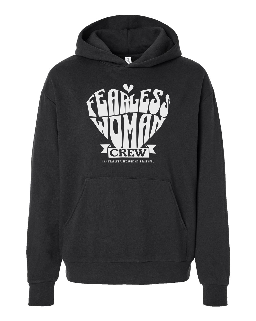 Fearless Woman Crew Hoodie - Shirtify