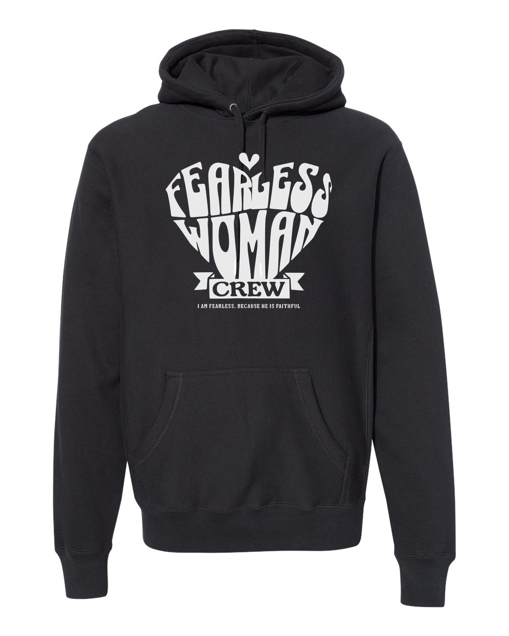 Fearless Woman Crew Hoodie - Shirtify