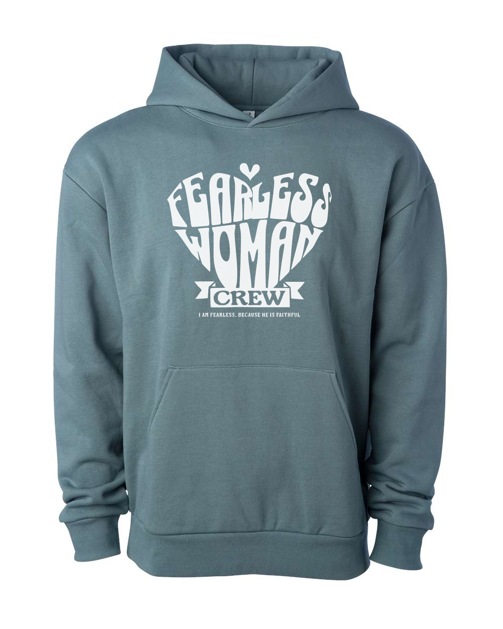 Fearless Woman Crew Hoodie - Shirtify