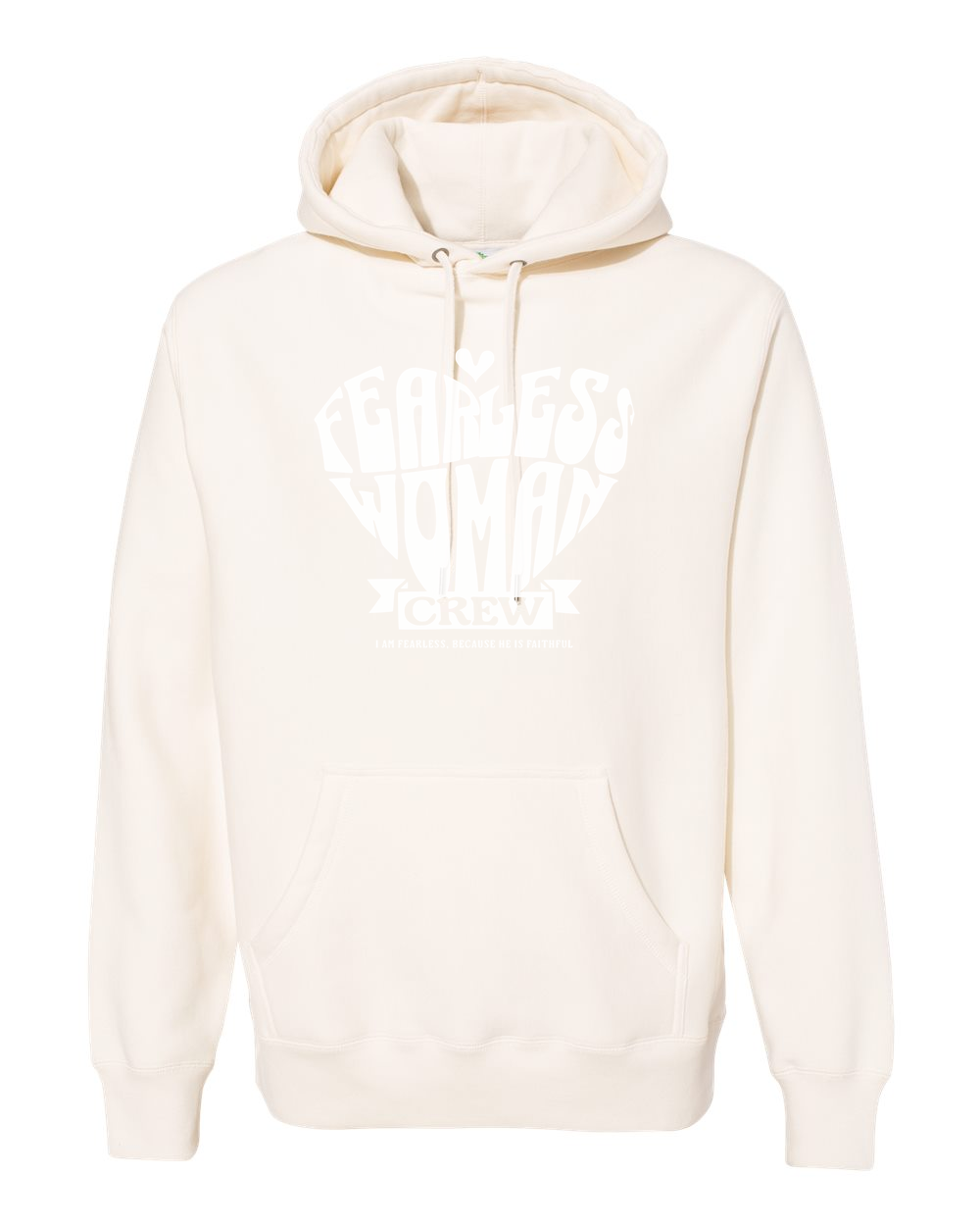 Fearless Woman Crew Hoodie - Shirtify