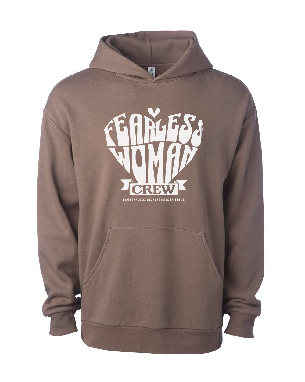 Fearless Woman Crew Hoodie - Shirtify
