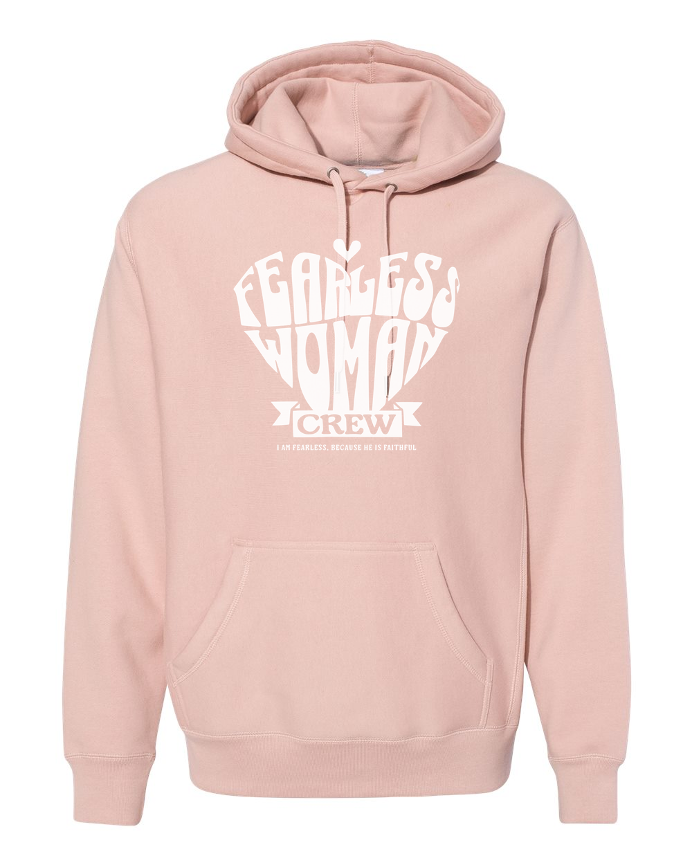 Fearless Woman Crew Hoodie - Shirtify