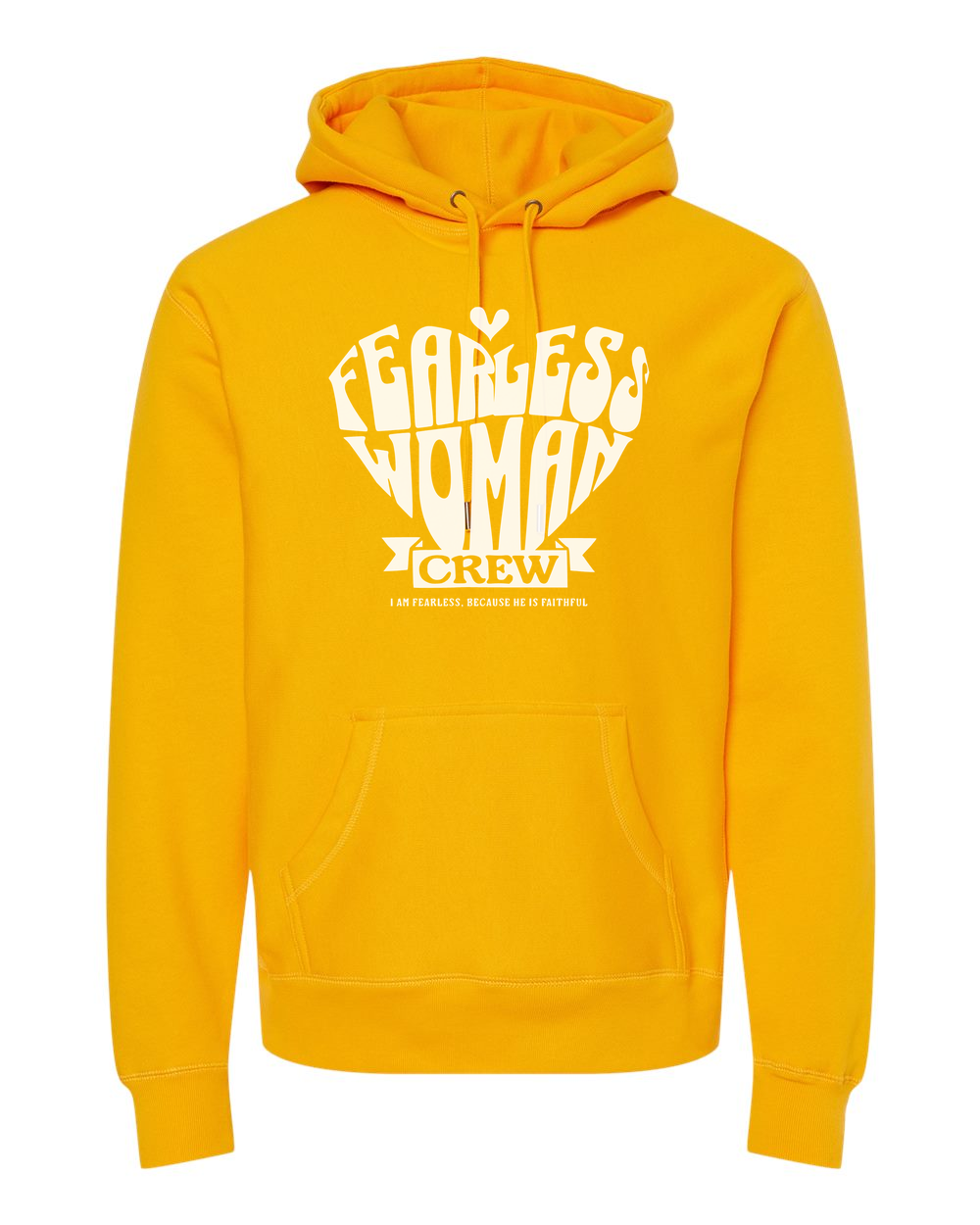 Fearless Woman Crew Hoodie - Shirtify