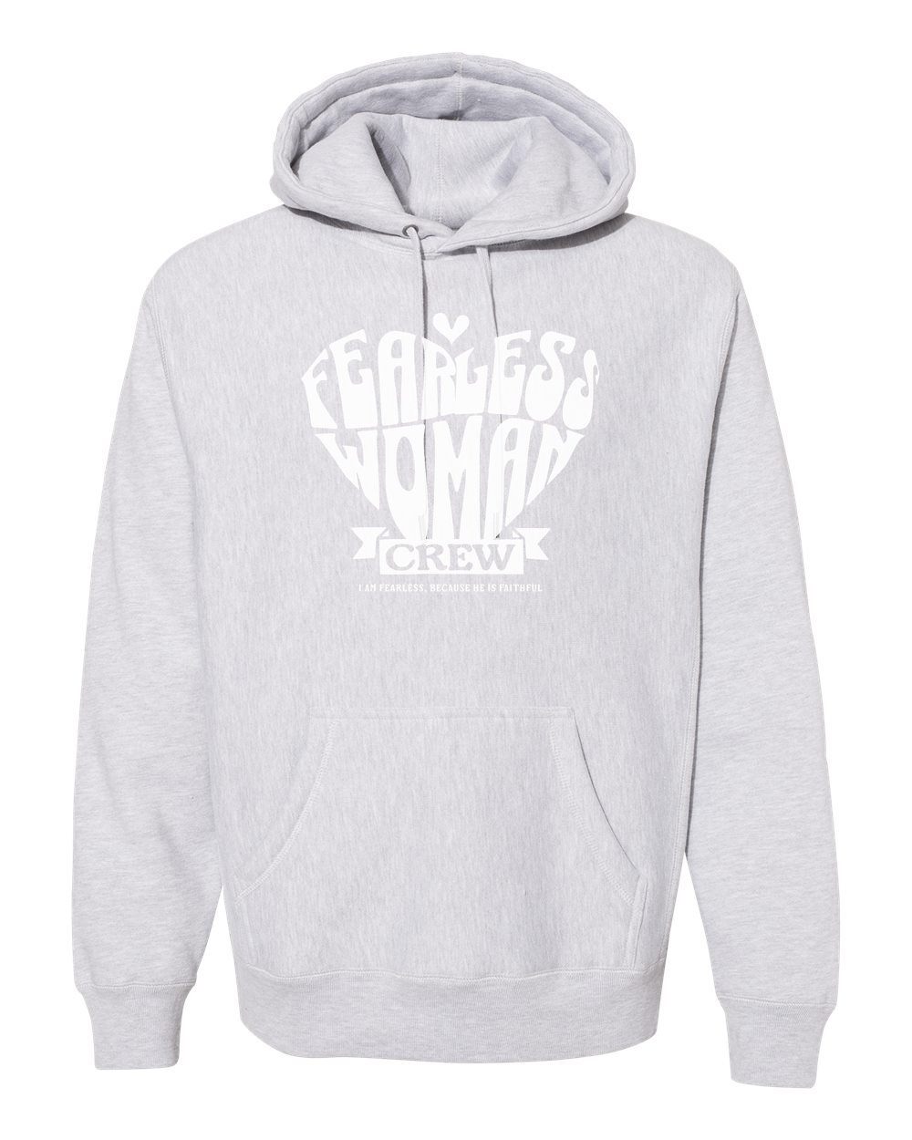 Fearless Woman Crew Hoodie - Shirtify