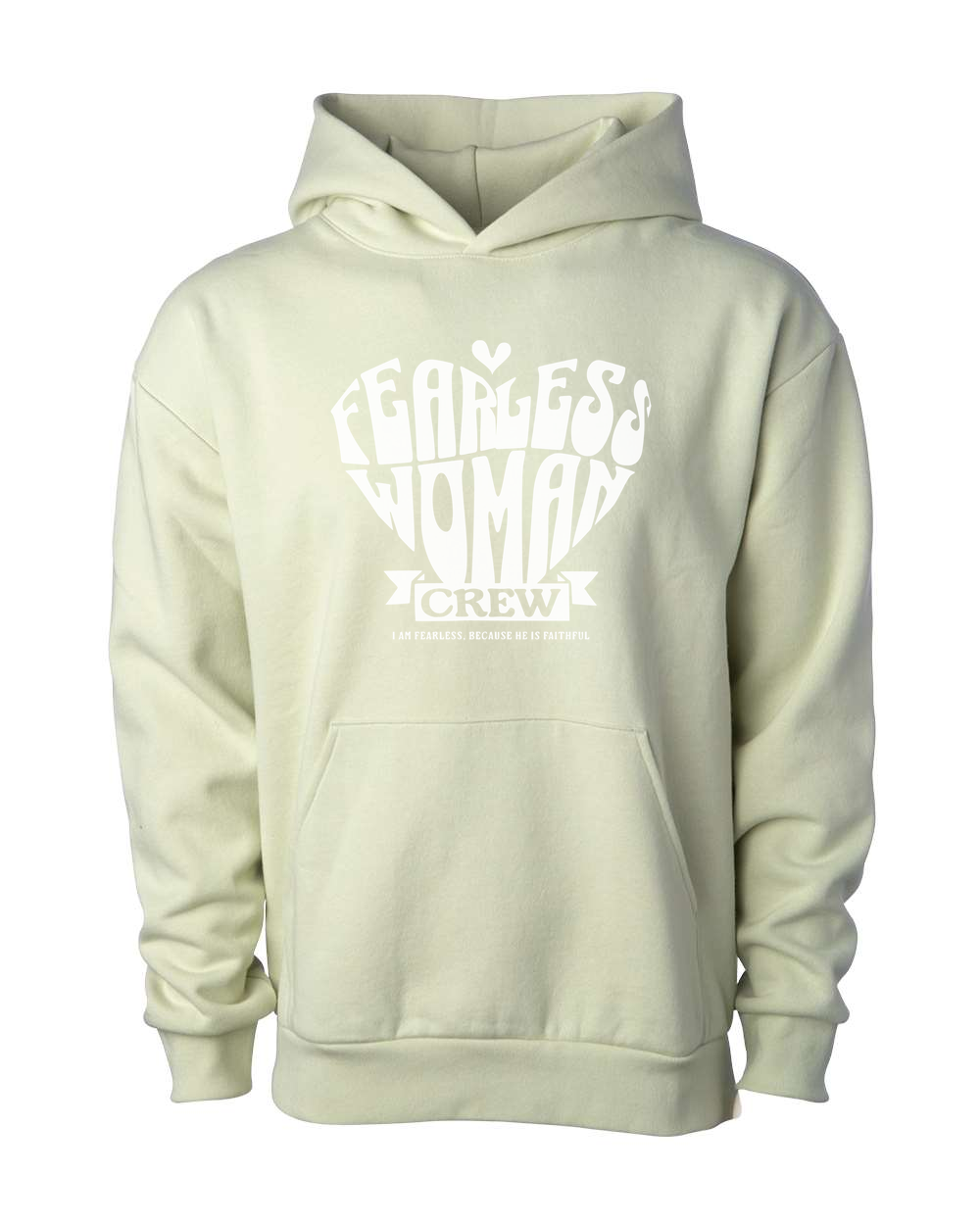 Fearless Woman Crew Hoodie - Shirtify