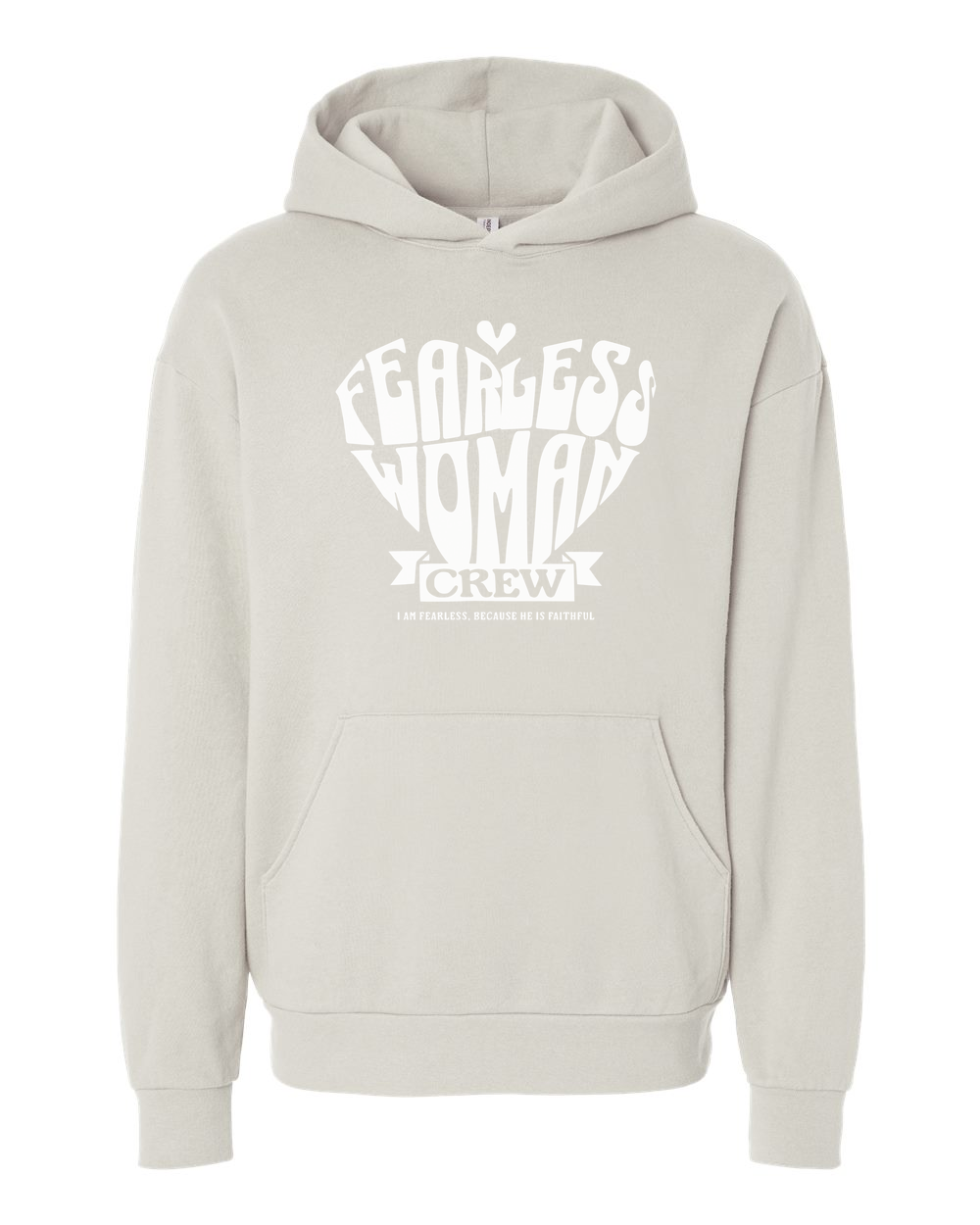 Fearless Woman Crew Hoodie - Shirtify