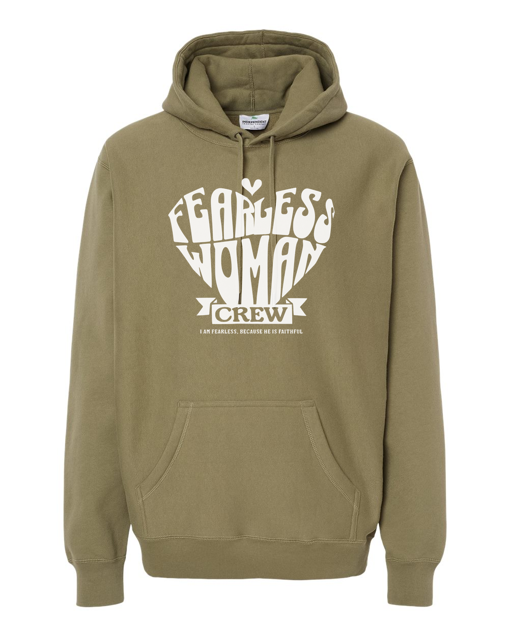 Fearless Woman Crew Hoodie - Shirtify