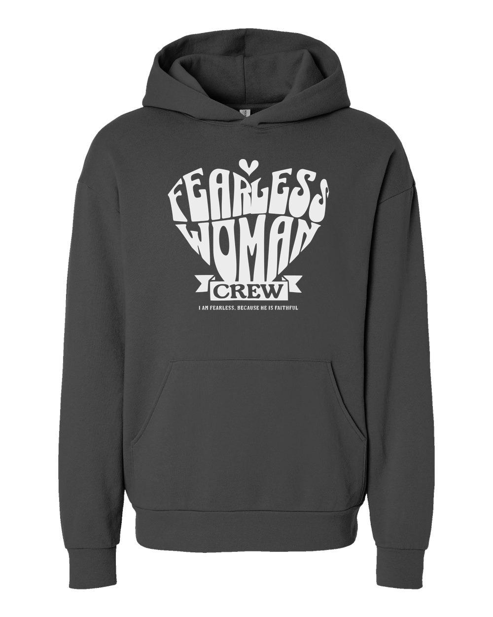Fearless Woman Crew Hoodie - Shirtify