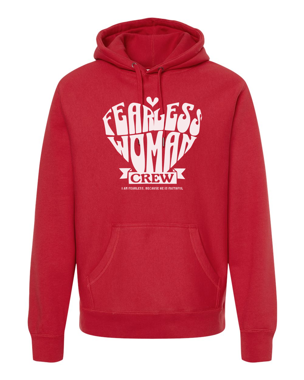Fearless Woman Crew Hoodie - Shirtify