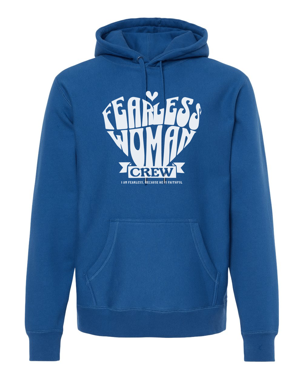 Fearless Woman Crew Hoodie - Shirtify