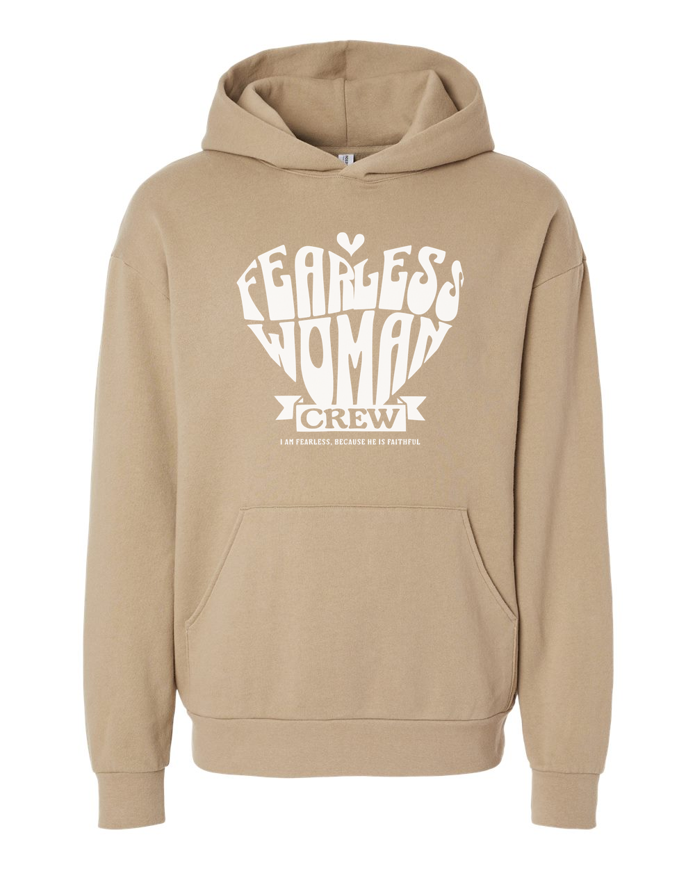 Fearless Woman Crew Hoodie - Shirtify