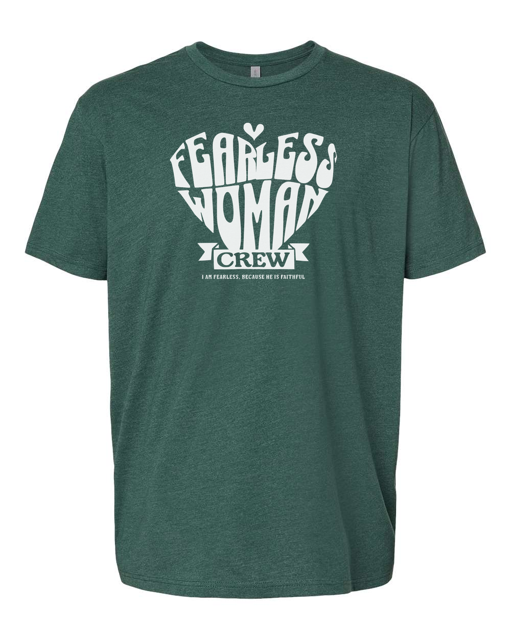 Fearless Woman Crew T-Shirt - Shirtify