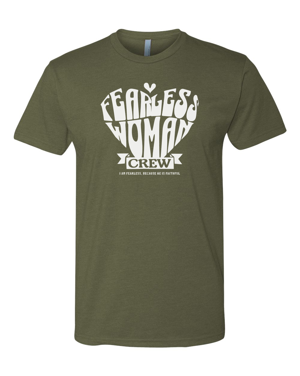 Fearless Woman Crew T-Shirt - Shirtify