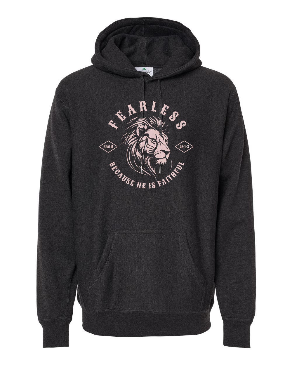 Fearless "Because He Is Faithful" Hoodie - Shirtify